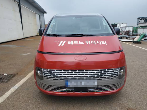 차량 후면 광고면